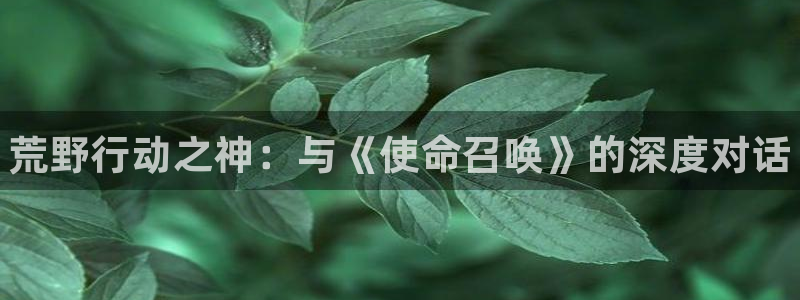 门徒娱乐用户评价与反馈：荒野行动之神：与《使命召唤》的深度对话